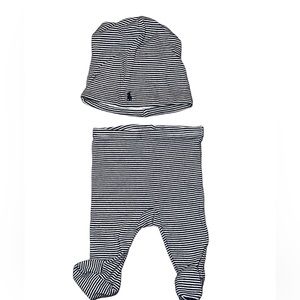 Ralph lauren hat + pants matching set newborn